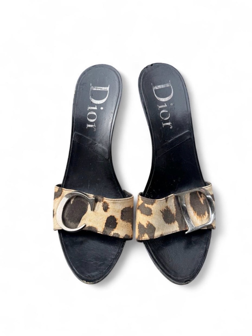 Dior Leopard Print Heels